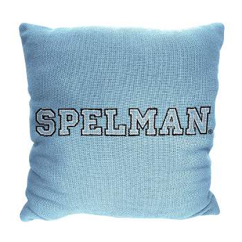 14"x14" NCAA Spelman College Jaguars Homage Double Sided Jacquard Decorative Pillow - 2pk