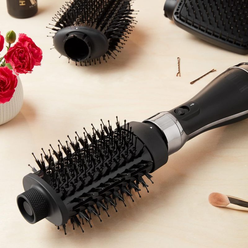 Hot Tools Pro Artist Black Gold Detachable One Step Volumizer and Hair Dryer | Pro Drying & Styling (Medium), 5 of 8