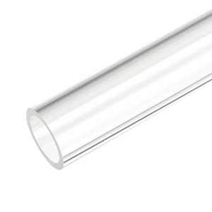 Unique Bargains Lamp and Lantern Water Cooling System Acrylic Rigid Round Pipe Clear 10" - 1 of 4
