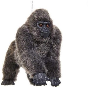 Kurt Adler Plastic Ornament for Christmas Tree, Furry Gorilla - 1 of 1