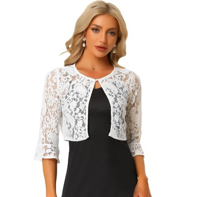 DAZY Women's Sexy Slim Fit V-Neck Lace Long Sleeve Top, Spring & Summer...