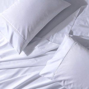 Twin XL Good Weight 100% Cotton Sateen Sheet Set - Deep Pockets (16 inches) - 1 of 4