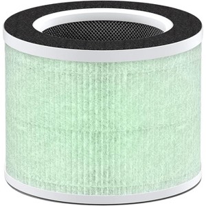 Nispira True HEPA Carbon Replacement Filter for RENPHO RP-AP088 Air purifier RP-AP088W/RP-AP088B RP-AP088-F2 4 Stage Filtration System, 1 Pack - 1 of 4