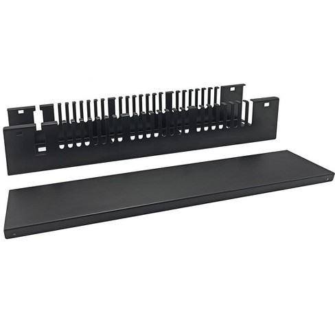 Monoprice Cable Tray Organizer - Black, Under Desk Cord Management, Ideal  For Work Computer Tables, Home and Office Sit-Stand Desks