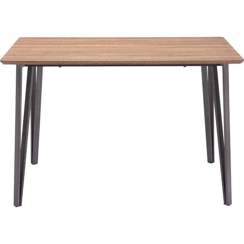 55.1&#34; Grace Counter Table Brown - ZM Home, 5 of 12