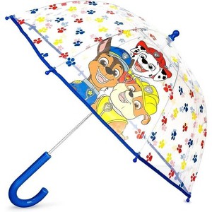 Paw Patrol Kids Clear Bubble Umbrella- Ages 3-10 - 1 of 2