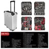 SUGIFT 399-Piece Home Tool Set with Rolling Toolbox, Heavy-Duty Hand Tool Kit for Home and Auto Repair - 2 of 4