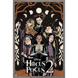 Trends International Disney Hocus Pocus 2 - Group Framed Wall Poster Prints - 1 of 4