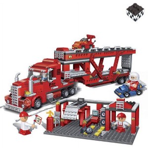 BanBao Transportation Truck: Red Building Kit STEM Toy (660 pcs) - 1 of 1