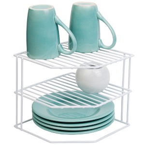 3-Tier Kitchen Corner Shelf Rack - 1 of 4