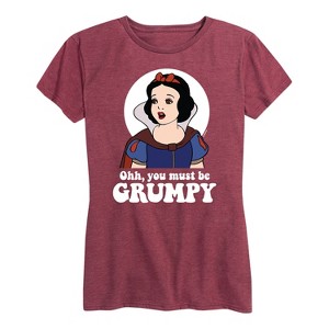 Women's - Disney Princess - You Must Be Grumpy Short Sleeve Graphic T-Shirt - 1 of 4