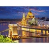 2000 Piece Jigsaw Puzzle, Budapest view at dusk, Parliament, Budapest Hungary Puzzle, Adult Puzzles, Castorland C-200405-2 - 2 of 4