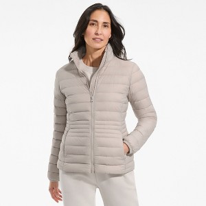 Lands' End Women's Wanderweight Ultralight Packable Down Jacket - 1 of 4