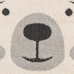 Hauteloom Kids Bear Animal Print Nursery Area Rug - 1 of 4