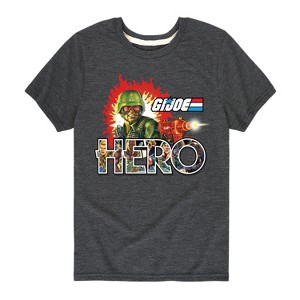 Boys' - G.I. Joe - Hero Character Fill Short Sleeve Graphic T-Shirt - 1 of 4