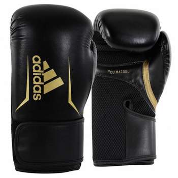 Hybrid Target 80 12oz Gloves - : Black/gold Adidas Training