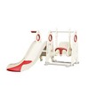 Toddler Swing Slide Set 4 In 1, Freestanding Climber Slide Playset With Basketball Hoop Indoor Outdoor Playground - 2 of 4