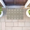 Stupell Industries Geometric Mod Welcome Printed Outdoor Door Mat, design by Tim Coffey, 18"x30" - 3 of 4
