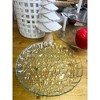 Essential Decor & Beyond 13.5" Round Glass Transparent Plate (Set of 12) - 2 of 3