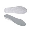 Unique Bargains 6D Height Increase Shoe Inserts Fit Shoe White Gray 1 Pair - 4 of 4