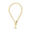 SHINE by Sterling Forever Brynlee Toggle Necklace - Gold - 3 of 3