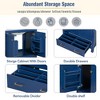 NicBex 30" Bathroom Vanity with Sink, Bathroom Cabinet Storage with 1 Functional Drawers and 1 Spacious Cabinet for Bathroom, Blue - 3 of 4