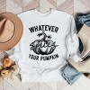 Simply Sage Market Women's Graphic Sweatshirt Retro Whatever Spices Your Pumpkin - 2 of 2