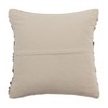 Saro Lifestyle Saro Lifestyle Woven Pillow Cover With Striped Design - 2 of 3