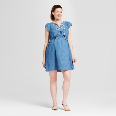 chambray dress target