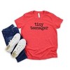 The Juniper Shop Tiny Teenager Typewriter Toddler Short Sleeve Tee - 2 of 3