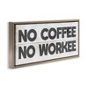 Stupell Industries No Coffee Funny Office Phrase, 25" x 11" - 3 of 4
