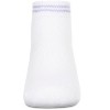 Memoi Girls' Ziggy Double Ring Cotton Blend Anklet Sock - 2 of 4