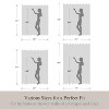 LunaLulinlk Cream Shower Curtains - 3 of 4