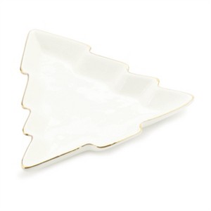 Ceramic Pine Tree Trinket Dish (Set of 6) - 1 of 3