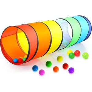 Kiddey Multicolored Play Tunnel, Fun & Healthy Exercise, Perfect for Muscle Development, Portable & Easy to Set Up - Small Design - 1 of 4