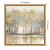 Amanti Art Woodlot I (Trees) by Allison Pearce Canvas Wall Art Print Framed 16 x 16-in. - 4 of 4