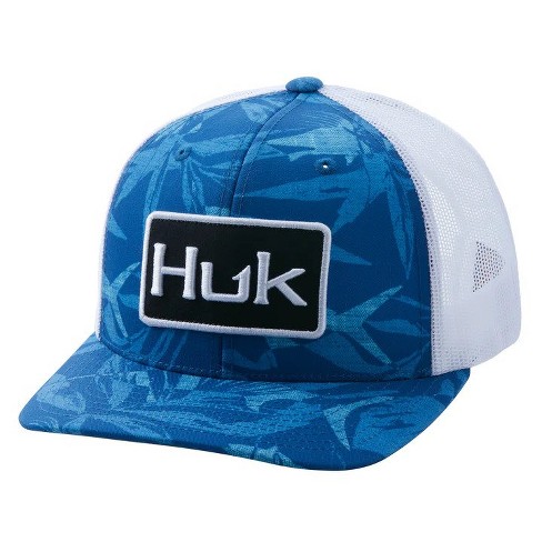  HUK Mesh Trucker Snapback Hat  Anti-Glare Fishing Hat : Sports  & Outdoors