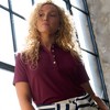 Lands' End Women's Short Sleeve Solid Active Polo - 3 of 3