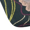 Deny Designs Gigi Rosado Twilight Oasis Memory Foam Bath Mat Black - 3 of 4