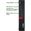 Refurbished: Lenovo Thinkcentre M910q Tiny PC, Intel Core i5-6500T, 8GB, 256GB, Windows 10 - Manufacturer Refurbished - 4 of 4
