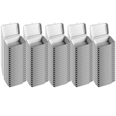 Responsible Products 9" x 6" x 3" Clamshell Single Compartment Sugarcane - Pack of 100