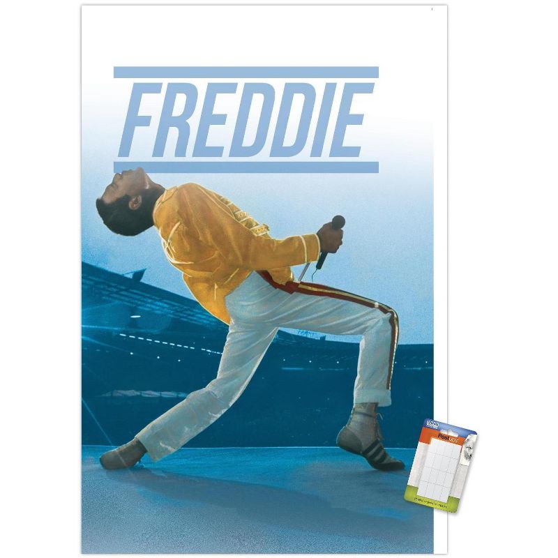 Trends International Queen - Freddie Mercury Live Unframed Wall Poster Prints, 1 of 7