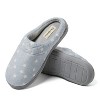 Dearfoams Women's Darcy Quilted Cuff Velour Clog House Slipper - 2 of 4