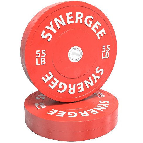 Everyday Essentials Color Coded Olympic Bumper Plate Weight Plate