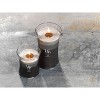 21.5oz Large Hourglass Jar Candle Warm Woods Trilogy - WoodWick - 2 of 4