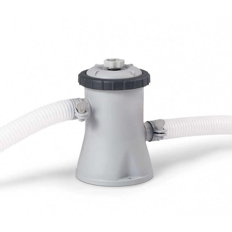 INTEX C330 Krystal Clear Cartridge Filter Pump for Above Ground Pools: 330 GPH Pump Flow Rate – Improved Circulation and Filtration – Easy, 1 of 7