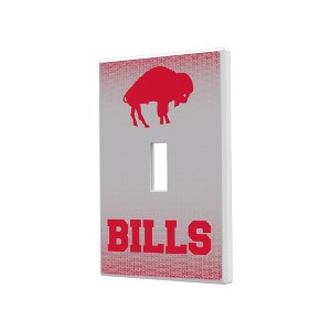 NFL AFC Historic Teams Linen Hidden-Screw Light Switch Plate for Single Toggle - 1 of 4
