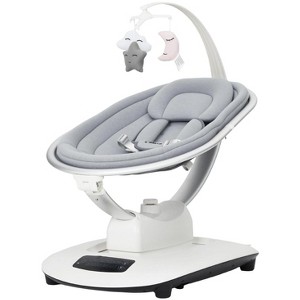 Electric Baby Swings for Infants to Toddler, Infant Swing with 5 Motion Modes & 5 Speeds, Remote Control, Reclining Seat with 5-Point Harness - 1 of 4