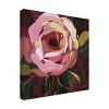 Trademark Fine Art - Grace Popp  Brushy Rose I Canvas Art - image 4 of 4