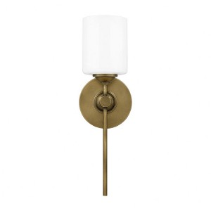 Quoizel Lighting Aria 1 - Light Sconce in  Weathered Brass - 1 of 4